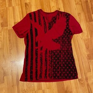 INC Men’s short sleeve shirt size medium slim fit